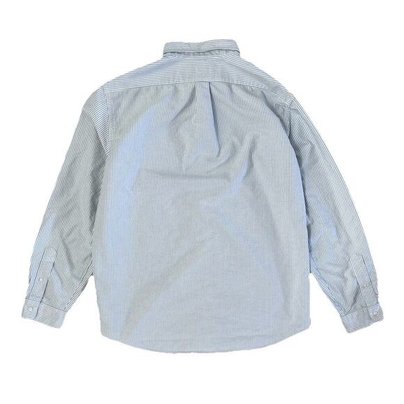 Polo Ralph Lauren Men’s Blue White Striped Button Up Shirt Long Sleeve Size XXL - Picture 9 of 9